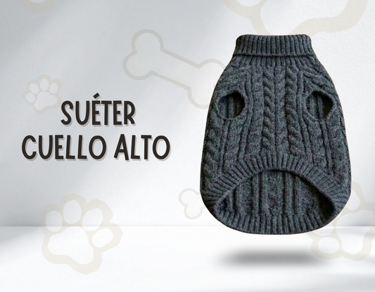 Suéter cuello alto