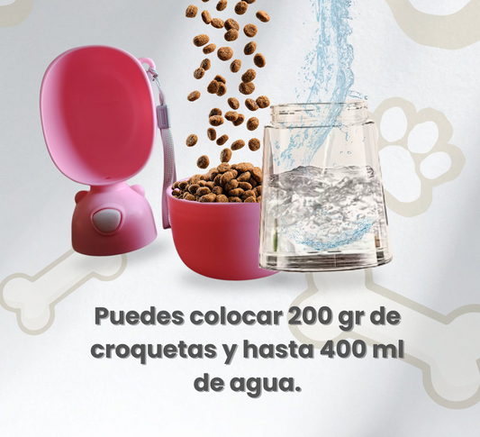 Dispensador portátil 2 en 1