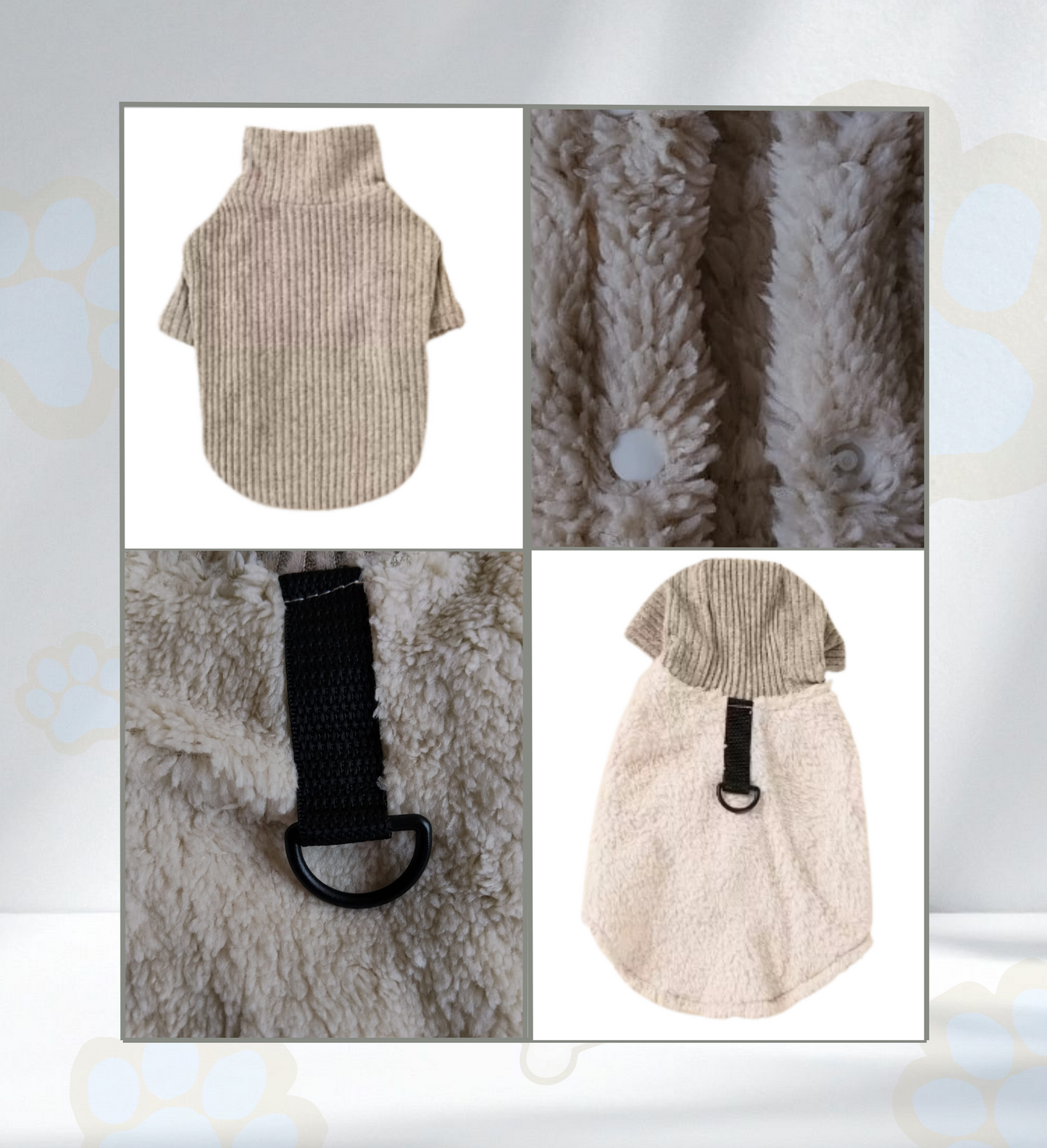 Suéter conjunto dos piezas